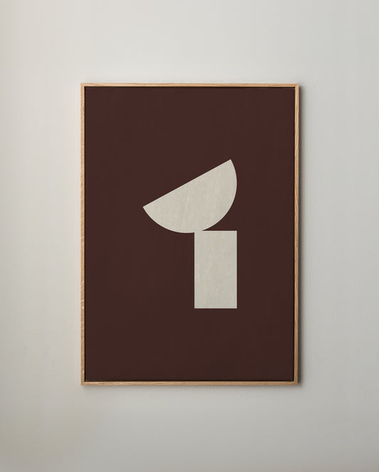 Mörk balans canvastavla