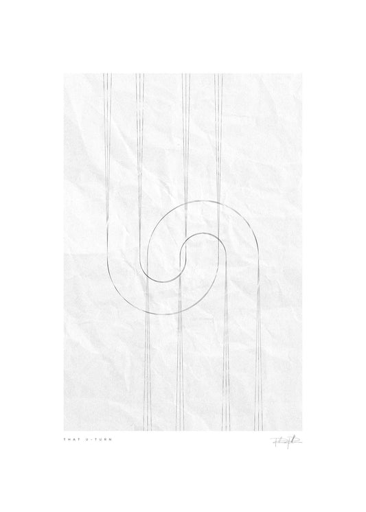 U-turn Poster