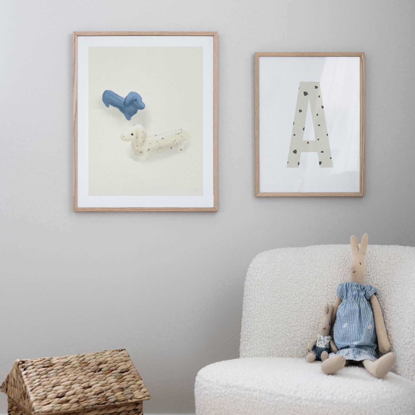 Taxkompisar blå poster